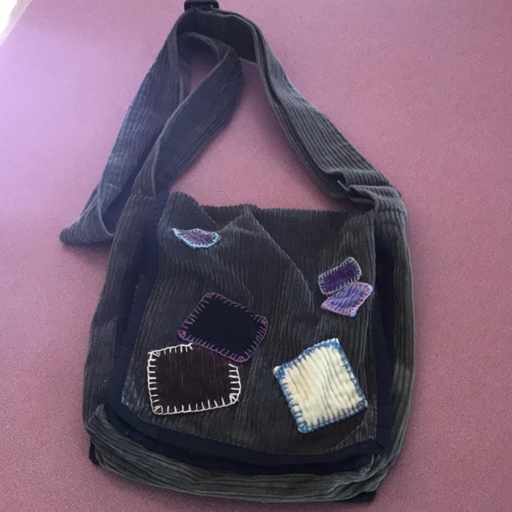 Blue Sky. Crossbody Bag made in Nepal